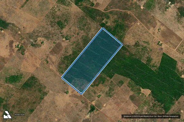 Imagem de satélite de P.A P.JOSIMO TAVARES - LOTE 299 ? SETOR GENIPAPO I e II - Parte 1 em Conceição do Araguaia - PA