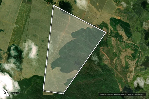 Imagem de satélite de FAZENDA CHAPADA - Parte 1 em Buriticupu - MA