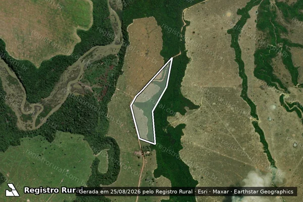 Imagem de satélite de FAZENDA SÃO JOSE - PARTE 2 em Itinga do Maranhão - MA