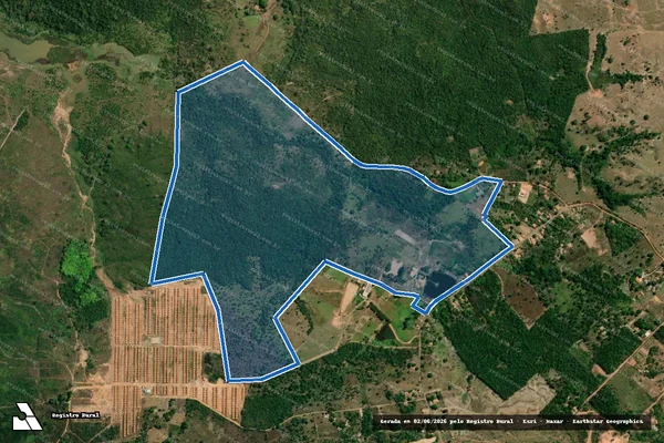 Imagem de satélite de RANCHO ROUXINOL - 001 em Imperatriz - MA