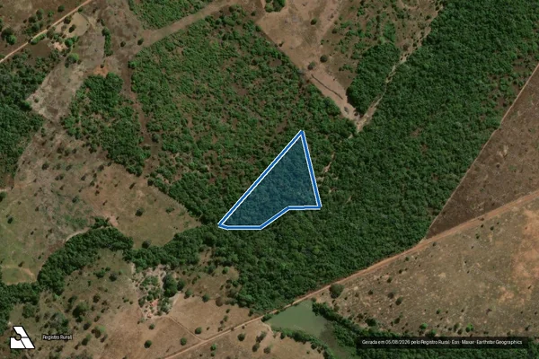 Imagem de satélite de Reserva Legal XII – Projeto de Assentamento Rio Araguaia / Reserva Legal XII – P. A. Rio Araguaia