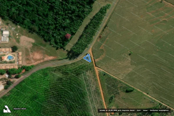 Imagem de satélite de Sitio Ogassawara - Lote C em Álvares Machado - SP