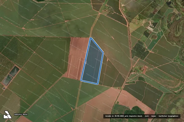 Imagem de satélite de FAZENDA BELA VISTA - Parte 1 em Rincão - SP