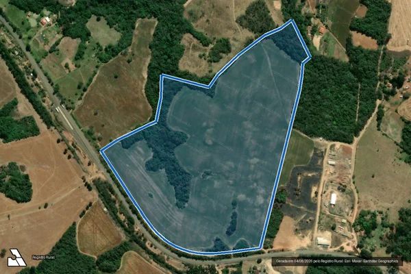 Imagem de satélite de Sítio Limeira - Sede em Ventania - PR
