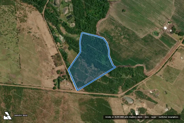 Imagem de satélite de Agrícola de Bem São Miguel - Reserva - Reserva em Uruguaiana - RS
