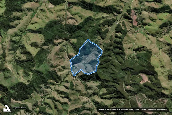 Imagem de satélite de FAZENDA BUSINESS em São Luiz do Paraitinga - SP