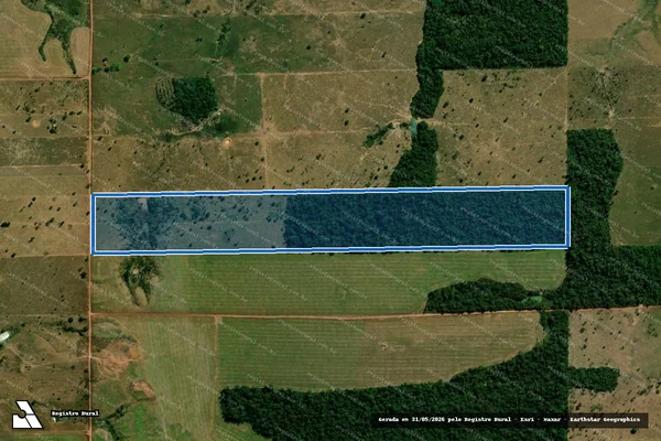 Imagem de satélite de Nova Brasilândia D Oeste - - - LOTE 117 - em Novo Horizonte do Oeste - RO