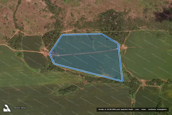 Imagem de satélite de FAZENDA TERRA SANTA - Parte 2 em Nova Brasilândia - MT