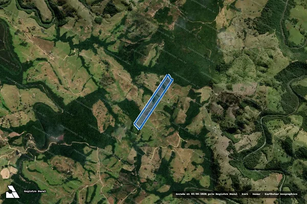 Imagem de satélite de Sitio Rio do Peixe - Parte C em Reserva - PR