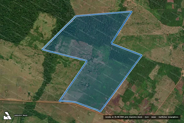 Imagem de satélite de FAZENDA RECREIO - Parte 1 em Alenquer - PA