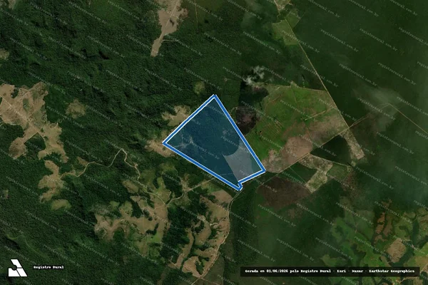 Imagem de satélite de Estância Kurupay - Estância Kurupay em Comodoro - MT