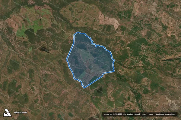 Imagem de satélite de FAZENDA PROMESSA - Gleba B em Taipas do Tocantins - TO