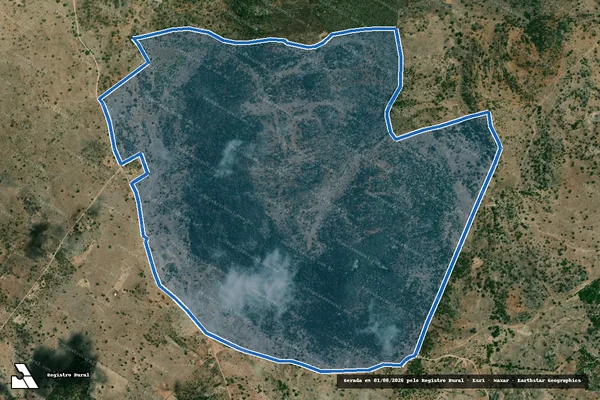 Imagem de satélite de Fazenda Sitio Coité - Parcela 1 em Itiúba - BA