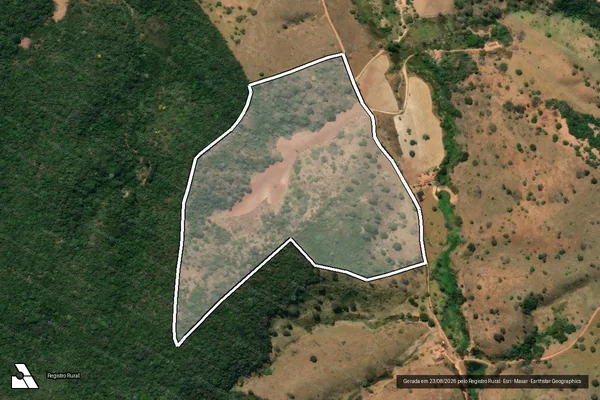Imagem de satélite de FAZENDA DOS PEREIRAS E BARREIRAS - GLEBA A em Sabinópolis - MG