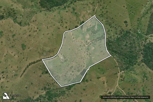 Imagem de satélite de FAZENDA BELA VISTA - GLEBA01 em Amargosa - BA