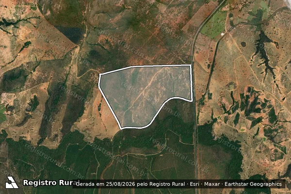 Imagem de satélite de Reserva Legal 01A ? PA Betinho - RL 01A em Bocaiúva - MG