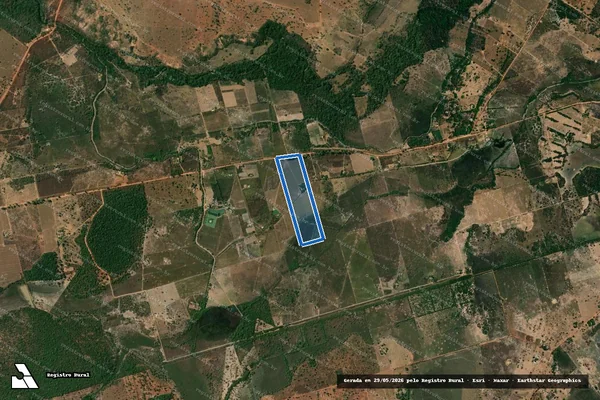 Imagem de satélite de PA AGUA FRIA ? LOTE-97 - LOTE-97 em Formosa - GO