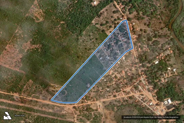 Imagem de satélite de FAZENDA ALEGRE - Parte 2 em Januária - MG