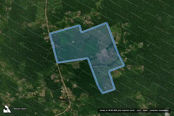 Imagem de satélite de FAZENDA FLEXAL - Parcela 1 em Baião - PA