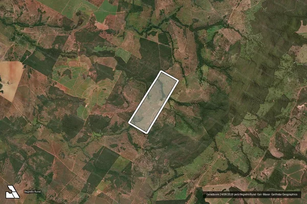 Imagem de satélite de FAZENDA SÃO MIGUEL - Parte 1 em Porangatu - GO