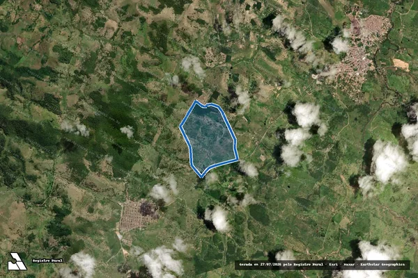 Imagem de satélite de FAZENDA PARAISO em Nova Canaã - BA