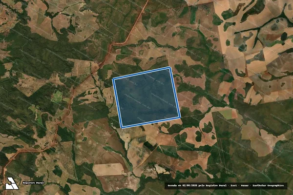 Imagem de satélite de Fazenda Bonanza III - Fazenda Bonanza III em Paranatinga - MT