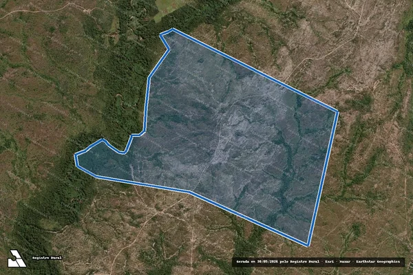 Imagem de satélite de FAZENDA BOM JESUS - FAZENDA BOM JESUS em Almas - TO
