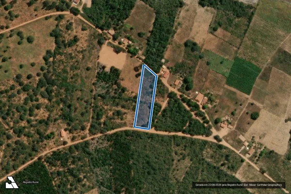 Imagem de satélite de FAZENDA IMBIRASSU - GLEBA "A"  - Parte 2 em Rio Pardo de Minas - MG
