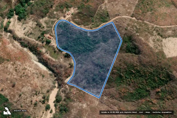 Imagem de satélite de FAZENDA SITIO AGUA BRANCA - Parte 2 em Comercinho - MG