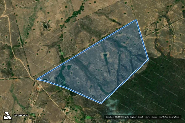 Imagem de satélite de Fazenda Bastiões - PARTE 3 em Alagoa Grande - PB