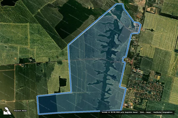 Imagem de satélite de FAZENDA GOGO DA EMA em Paragominas - PA