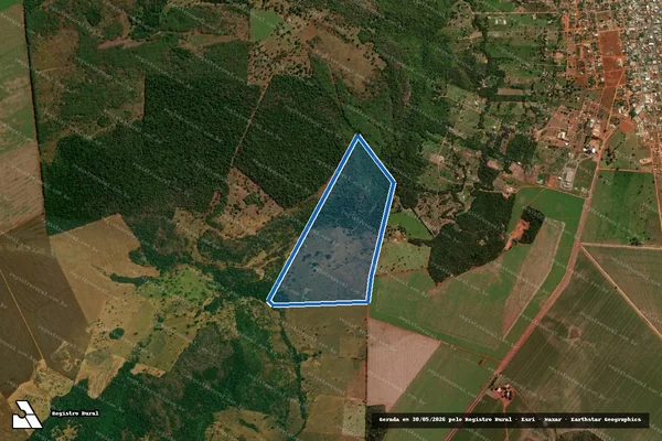 Imagem de satélite de FAZENDA DUAS LAGOAS / P2 - Parte 1 em Arenápolis - MT