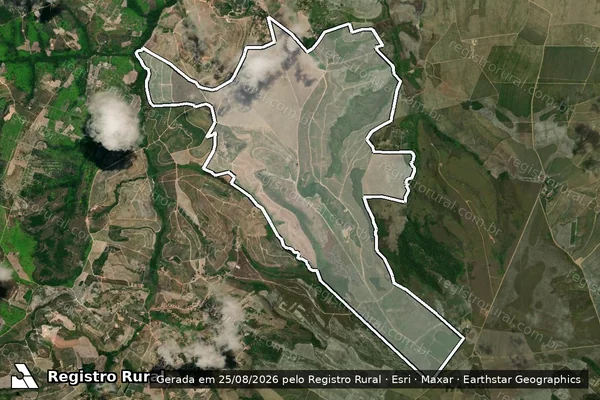 Imagem de satélite de FAZEDAS BICA E GUME - ASD em Pedras de Fogo - PB