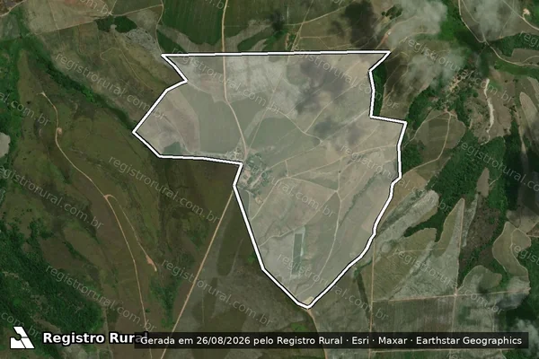 Imagem de satélite de FAZENDA NOSSA SENHORA DE FÁTIMA - Parcela 1 em Pedras de Fogo - PB