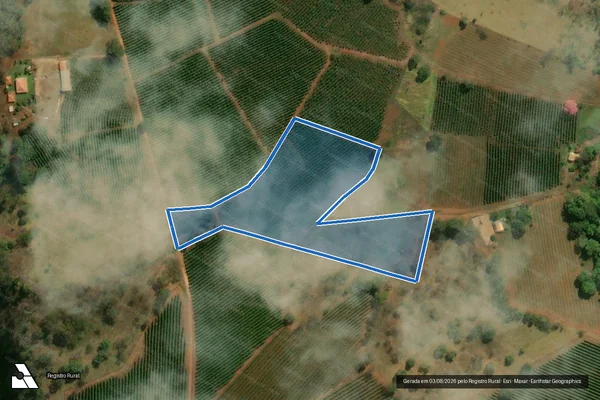 Imagem de satélite de Fazenda Olaria II - Gleba 03 em Ibiraci - MG