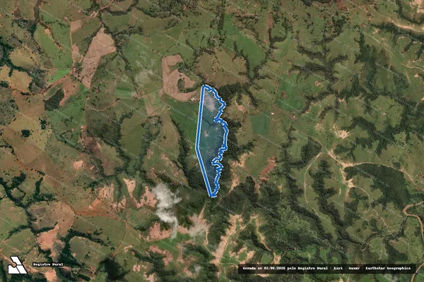 Imagem de satélite de FAZENDA FULDAS - em Carmo do Paranaíba - MG