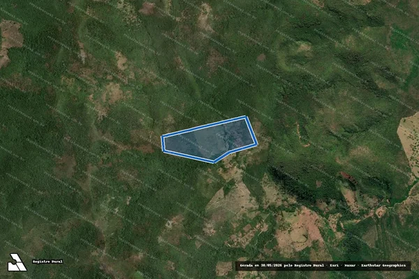 Imagem de satélite de FAZENDA POJUCA - Parte 2 em Almenara - MG