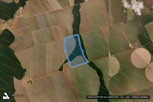 Imagem de satélite de FAZENDA POTRICH 18 - PARTE 2 em Sorriso - MT