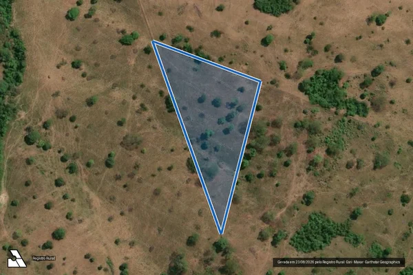 Imagem de satélite de FAZENDA JAMAICA E PIRACANJUBA - Gleba 01 em Buriti Alegre - GO