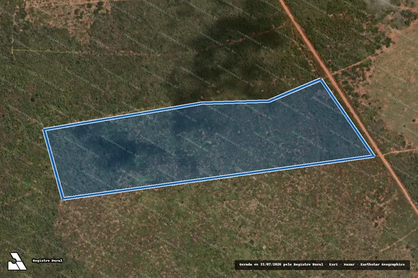 Imagem de satélite de FAZENDA CAPIM GROSSO - Parte 1 em Condeúba - BA
