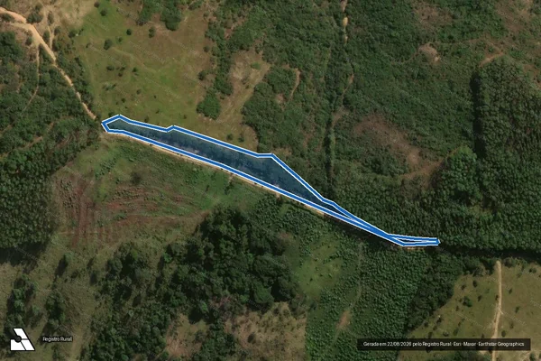 Imagem de satélite de Fazenda Cachoeira do Pouso Alegre e Lagoa Azul - GLEBA B em Formiga - MG