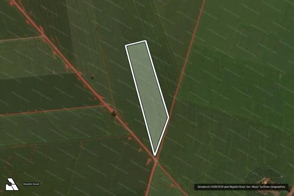 Imagem de satélite de GLEBA PRIMAVERA - LOTE 322-A - Parte 1 em Assis Chateaubriand - PR