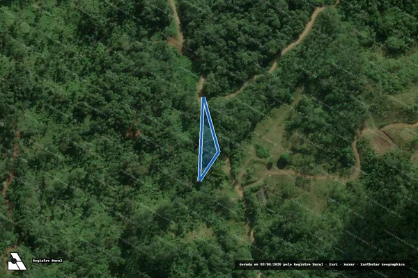 Imagem de satélite de FAZENDA VASEL - Gleba 05 JGS em Jaraguá do Sul - SC