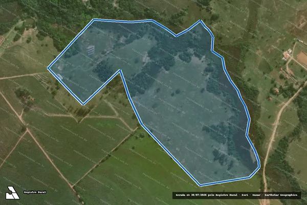 Imagem de satélite de SITIO BOM JESUS AREA REMANESCENTE  - SITIO BOM JESUS REMANESCENTE em Piratininga - SP