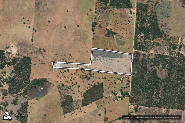 Imagem de satélite de Fazenda Poções - Parte 1 em Guanambi - BA