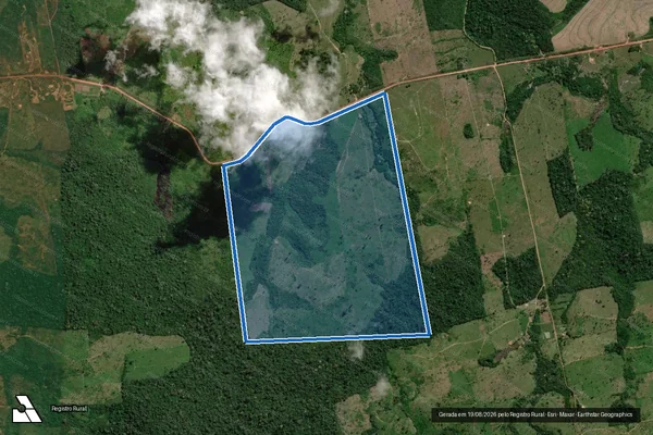 Imagem de satélite de FAZENDA SÃO MARCOS – GLEBA CUPARI / Parte 1