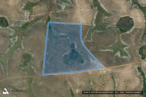 Imagem de satélite de Fazenda Niterói - Parte 3 em Amajari - RR
