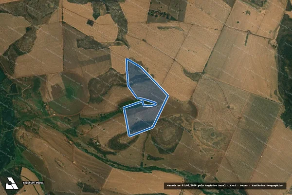 Imagem de satélite de FAZENDA SANTA TEREZINHA - Gleba 02 em Capinópolis - MG