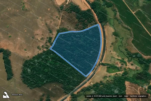 Imagem de satélite de Sitio Floresta - PARTE 01 em Paula Cândido - MG