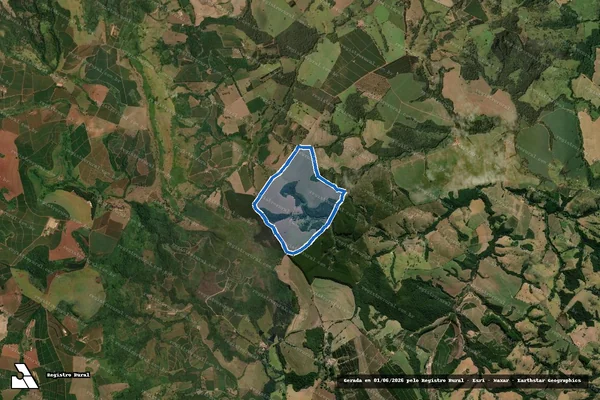 Imagem de satélite de FAZENDA BOA ESPERANÇA - FAZENDA BOA ESPERANÇA em Capetinga - MG